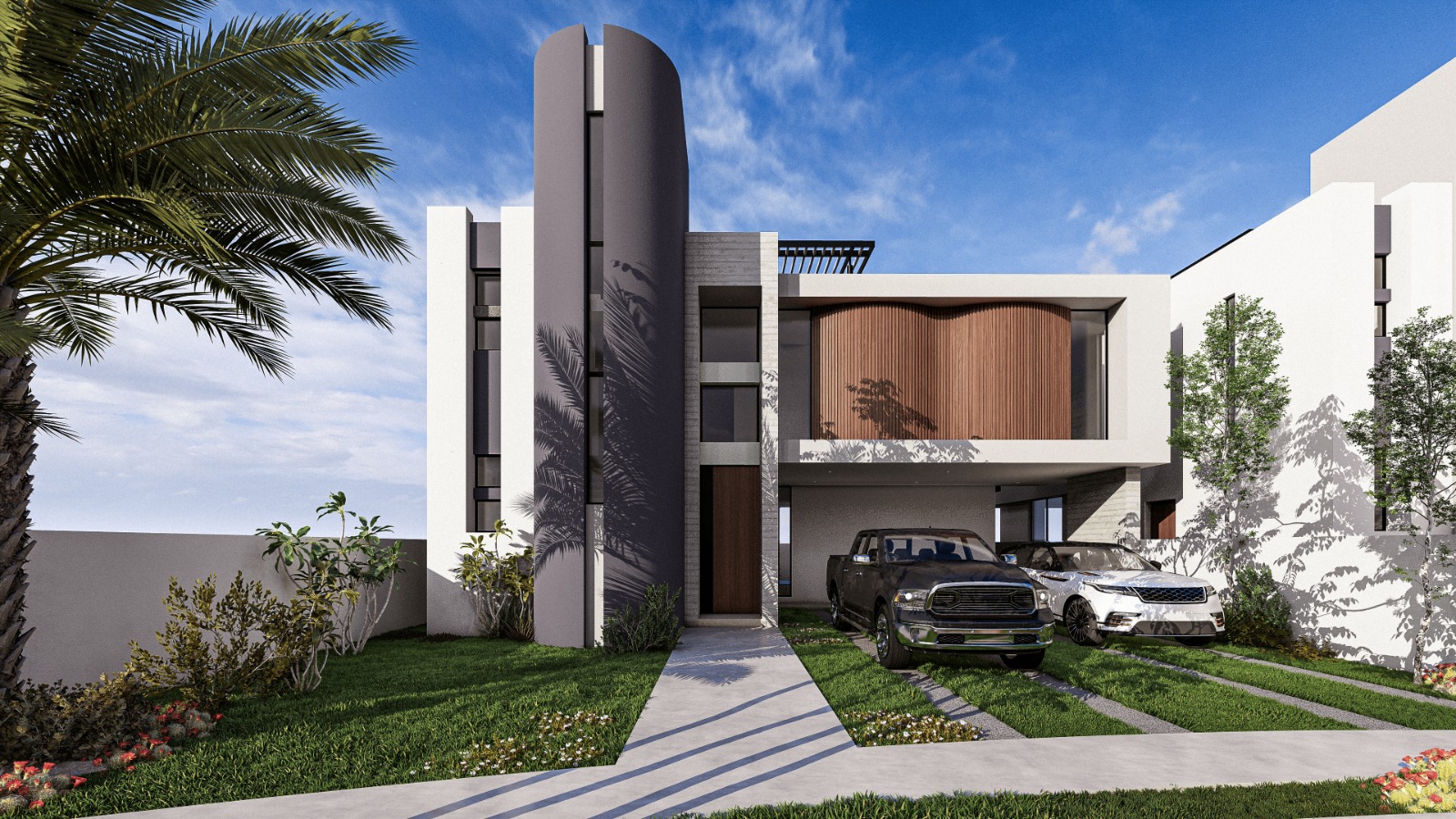 Render del Modelo Coral